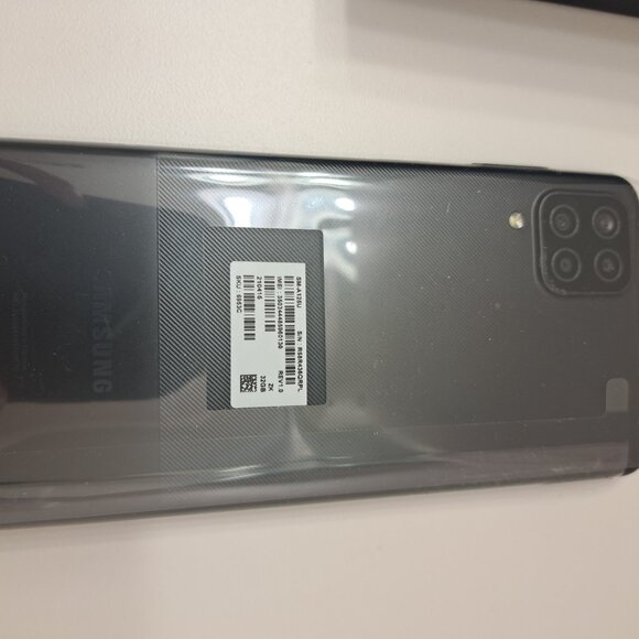 Samsung Galaxy A12 SM-A125U1/DS 32GB AT&T Black Like New - Picture 4 of 4